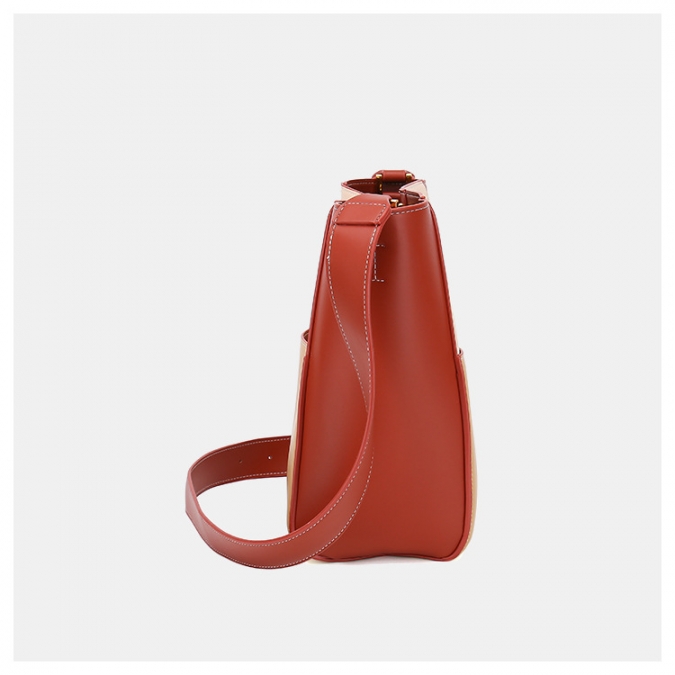 широкополосная сумка через плечо Hit Color, 2 шт., женская сумка с тканевым карманом 